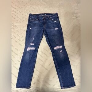 Old Navy Mid Rise Power Slim straight leg , size 12